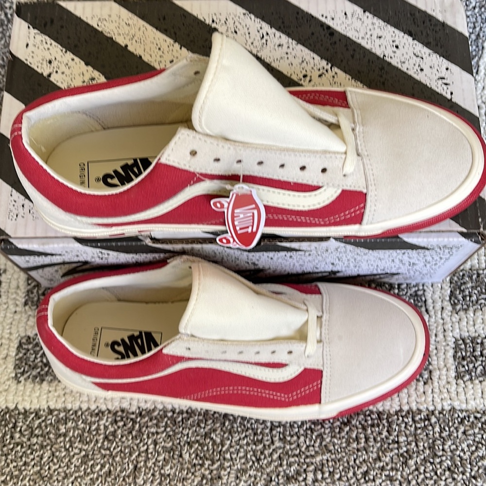 Vans Og Old Skool Lx Bumper Cars Marshmallow MENS - Picture 3 of 16